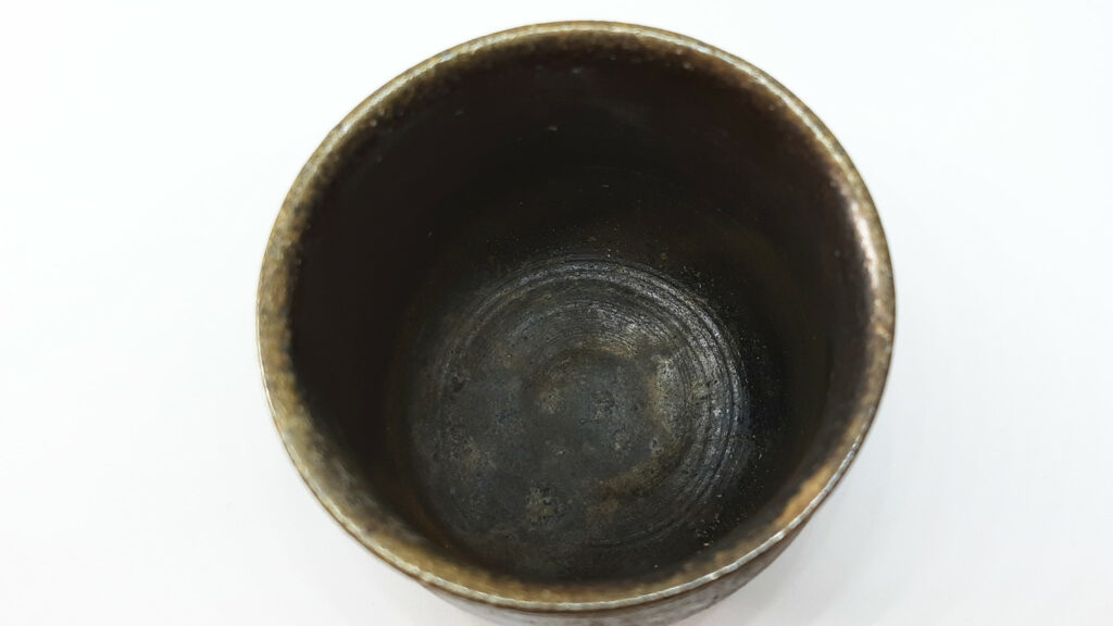 Bizen-yaki Yunomi von Fumiharo Kino