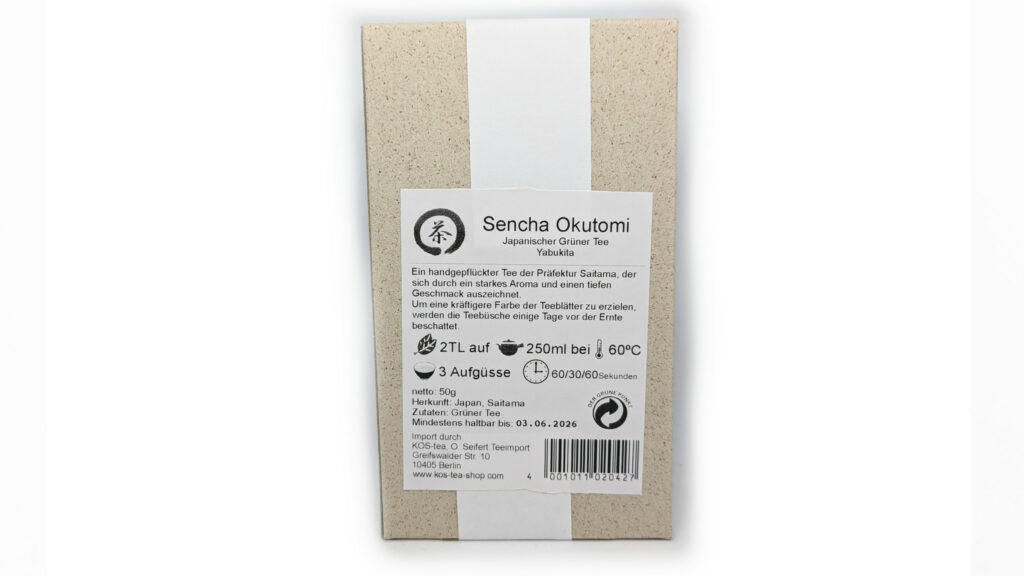 Sencha Okutomi Yabukita