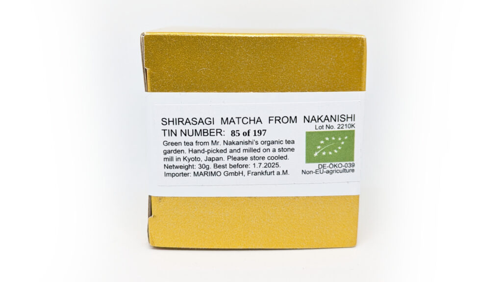 Nakanishi Shirasagi Matcha